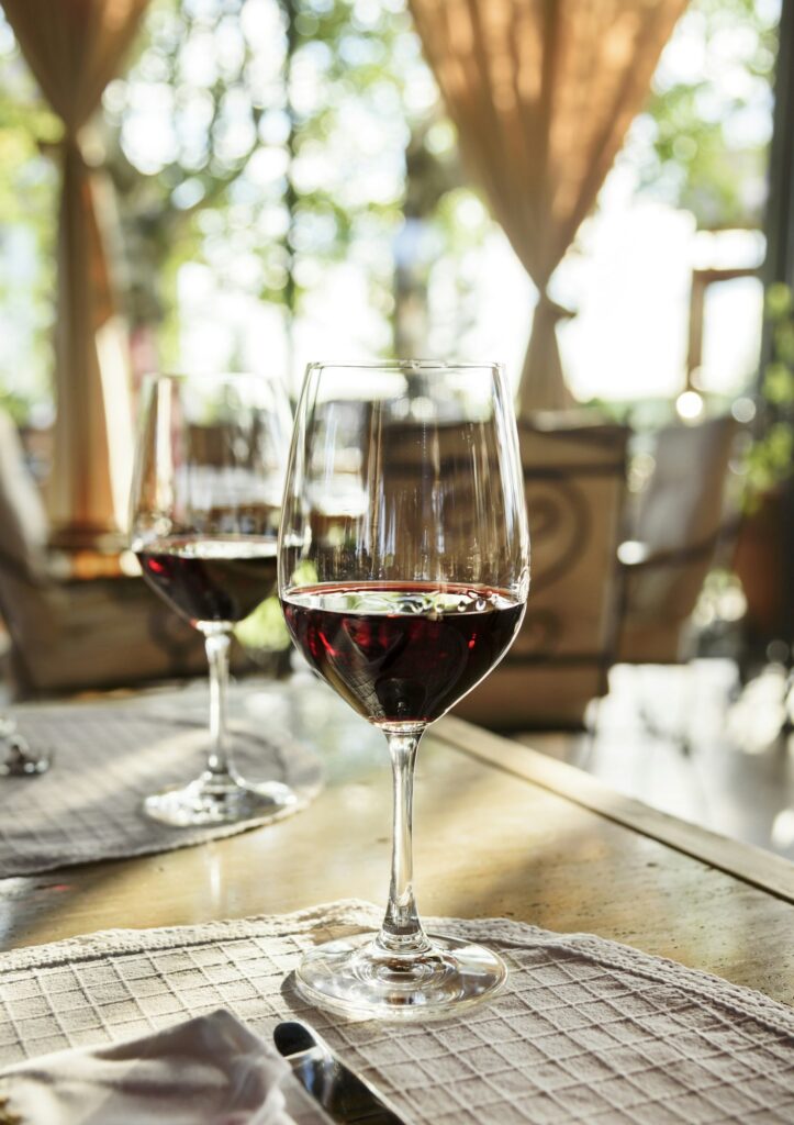 wineglass with red wine jpg